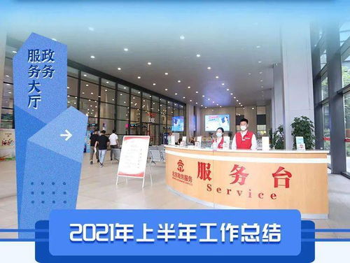 一图读懂 上半年政务服务工作