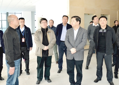 鼓楼区领导考察中国海峡人力资源服务产业园